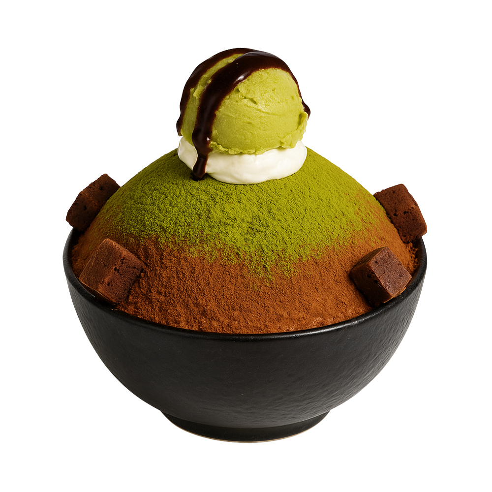 Choco Matcha Bingsu